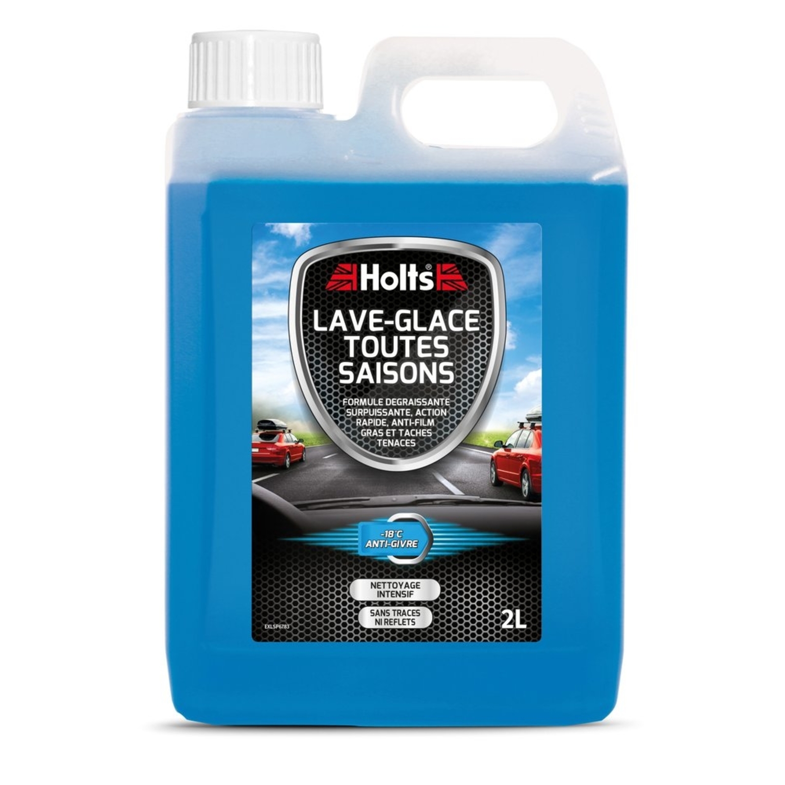 Lave-glace toutes saisons -18°C - bidon de 2L HOLTS - HO005594