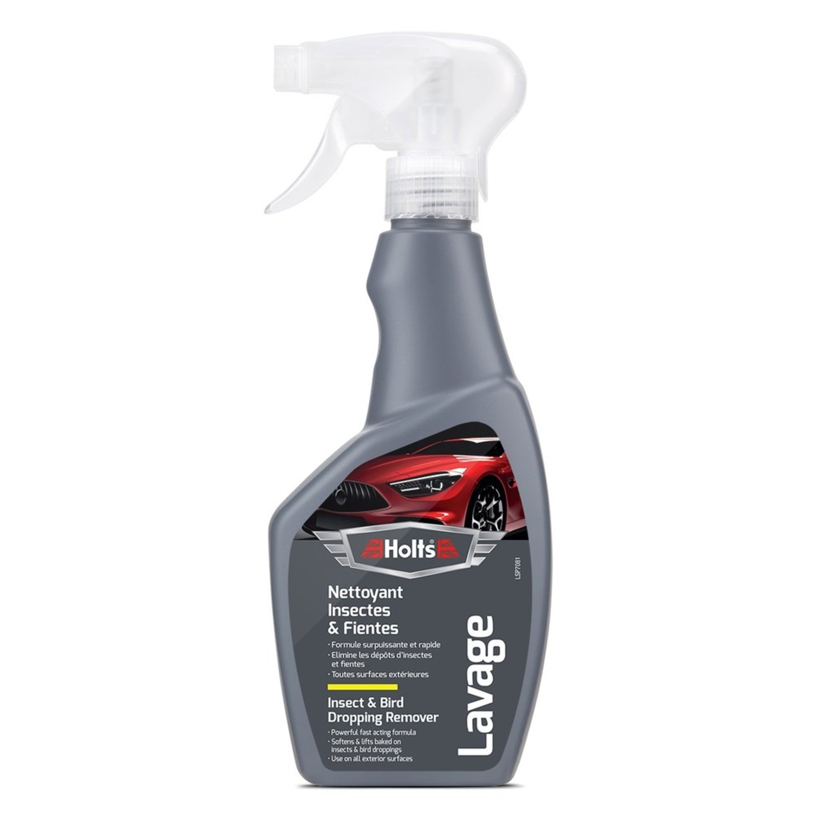 Nettoyant insectes et fientes - pulvérisateur de 500ml HOLTS - HO008120