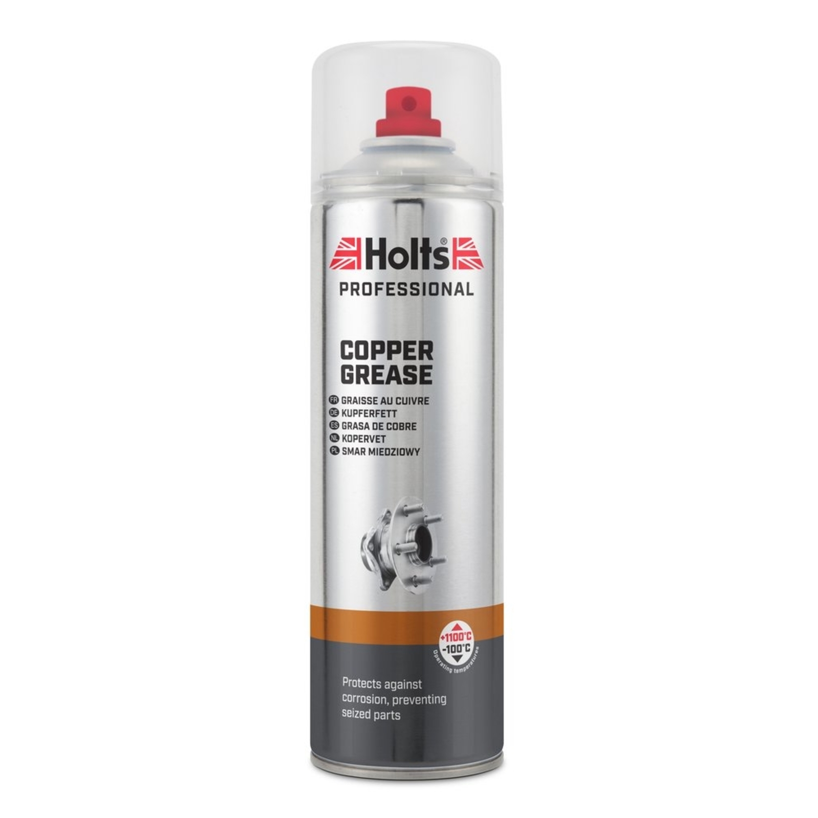 Graisse au cuivre - aérosol de 500ml HOLTS - HO011786