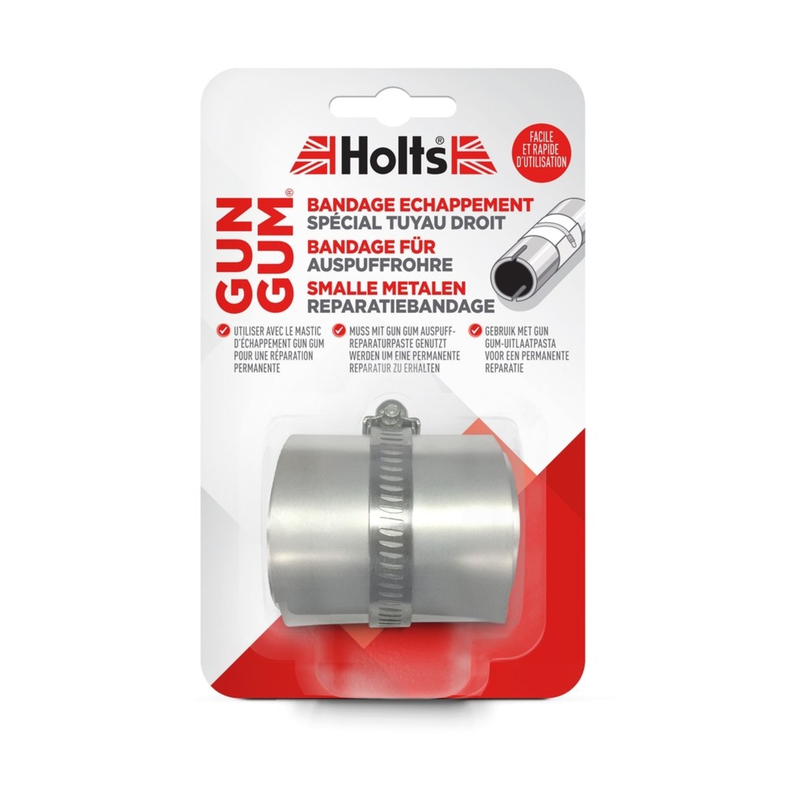 Bandage tuyau droit flexiwrap HOLTS - HO212732