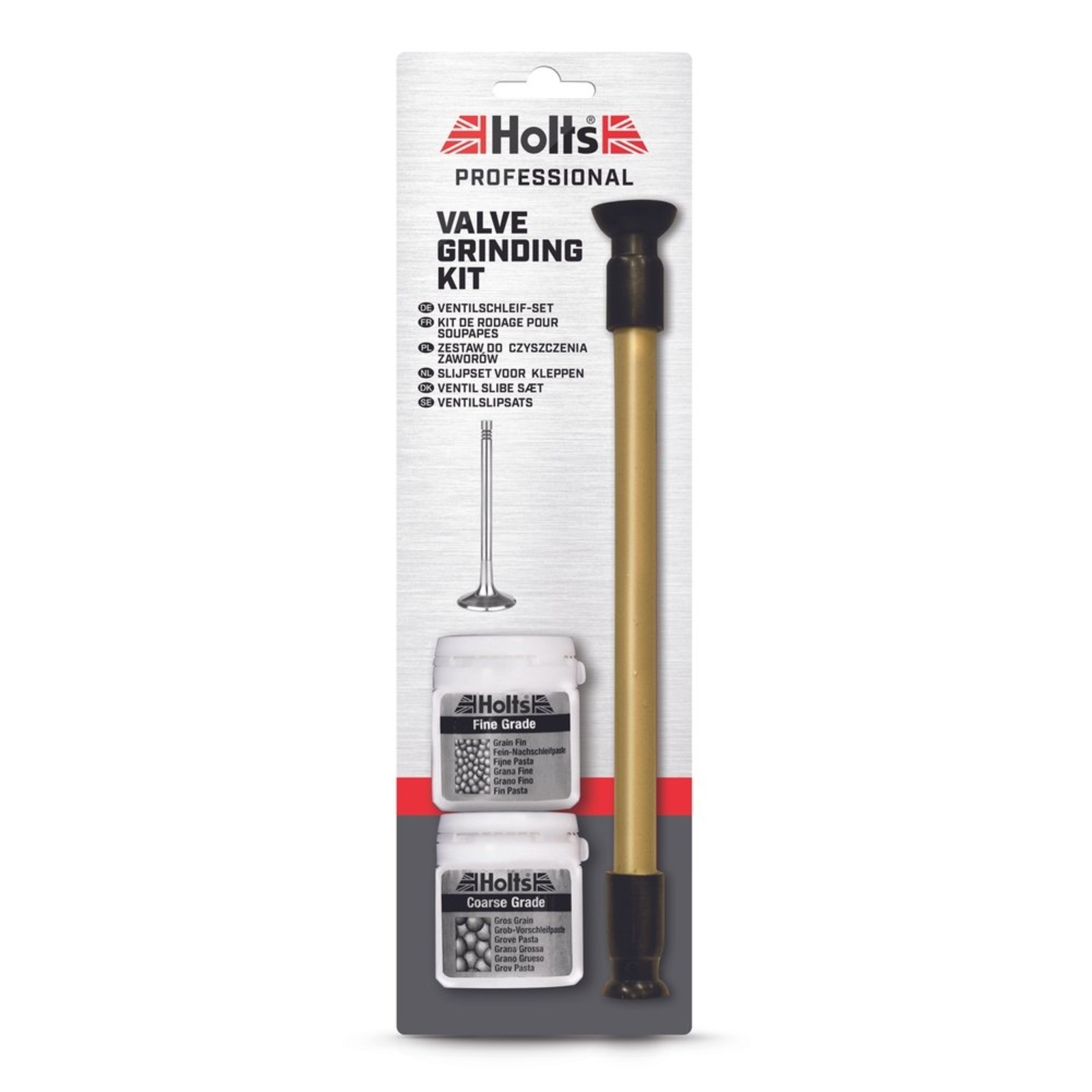 Kit de rodage pour soupape - rodoir + pâte à roder HOLTS - HO344839
