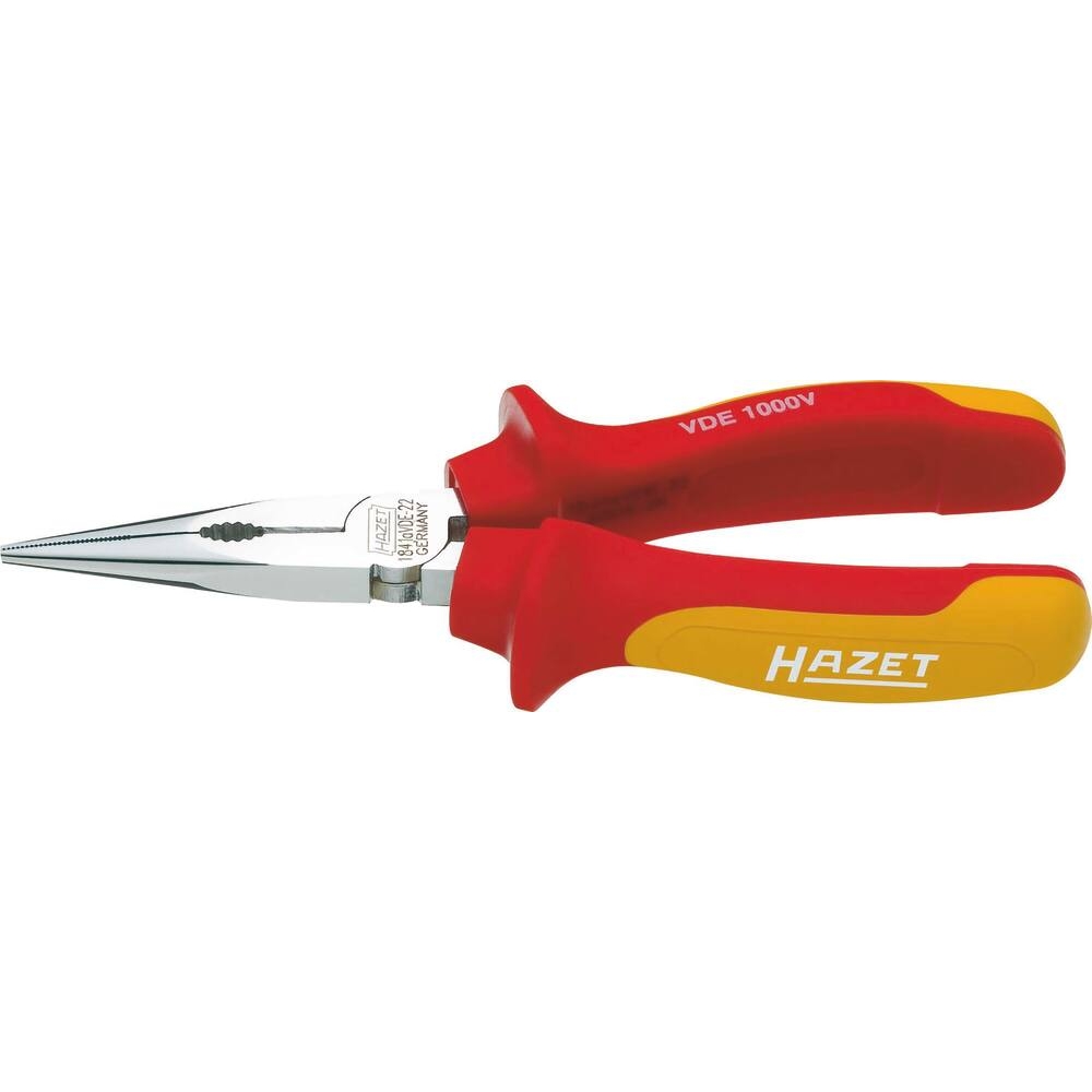 Pince droite 160mm demi-ronde isolée 1000V bi-matière HAZET - HZ006397