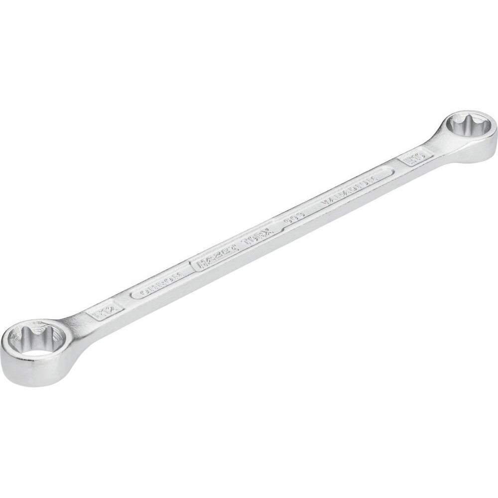 Clé polygonale double Torx extérieur - Taille 10x12mm longueur 140mm HAZET - HZ024650