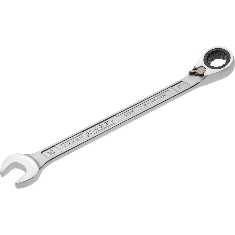Clé mixte coudée à cliquet de 10mm avec inverseur HAZET - HZ100965
