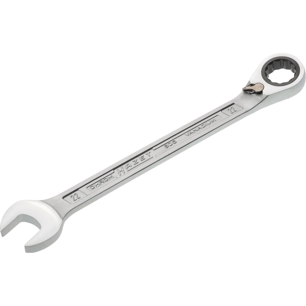 Clés mixtes coudées à cliquet de 22mm avec inverseur HAZET - HZ151028