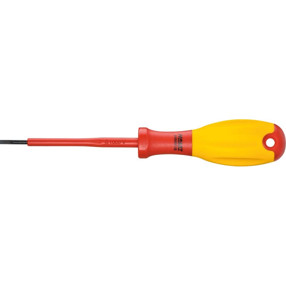 Tournevis plat 2,5x75mm isolé 1000V HAZET - HZ174089