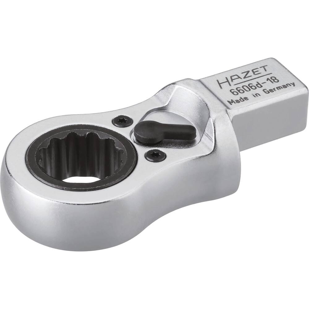 Embout carré femelle 14x18mm clé polygonale à cliquet 40 dents 18mm HAZET - HZ179893
