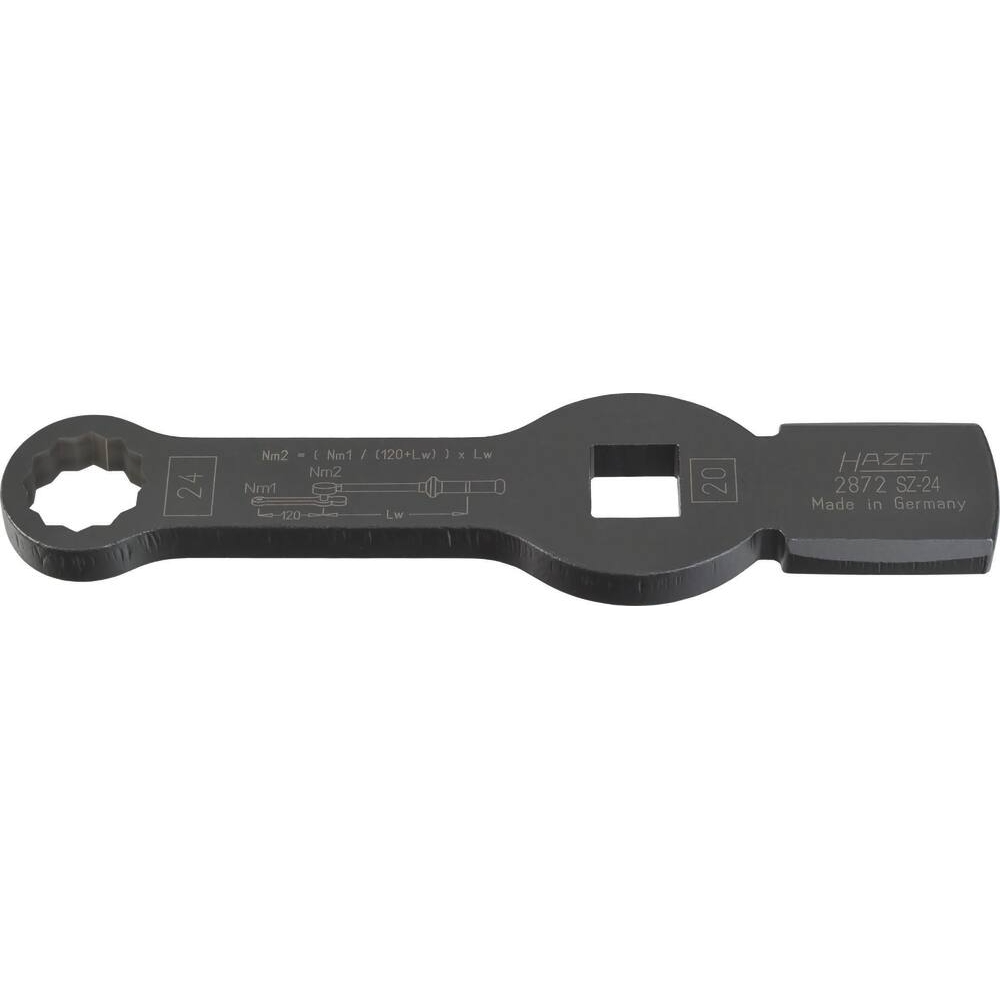 Clé à frapper polygonale 24mm HAZET - HZ204175
