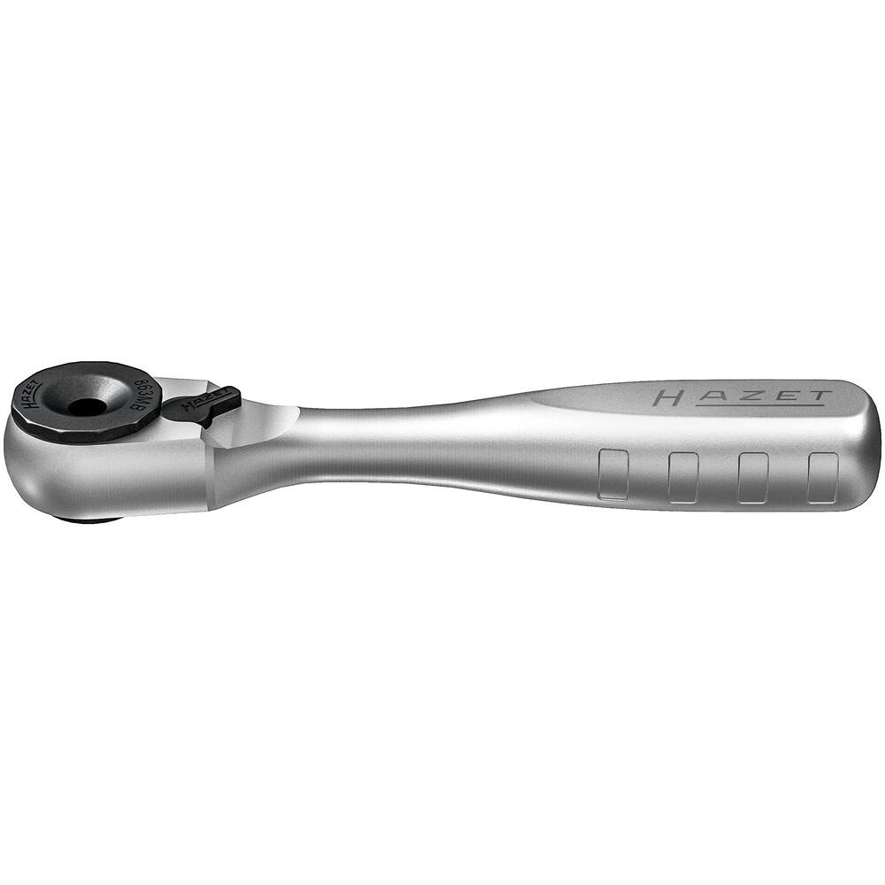 Cliquet réversible en acier massif pour embouts-Tournevis longueur 90 mm HAZET - HZ212187