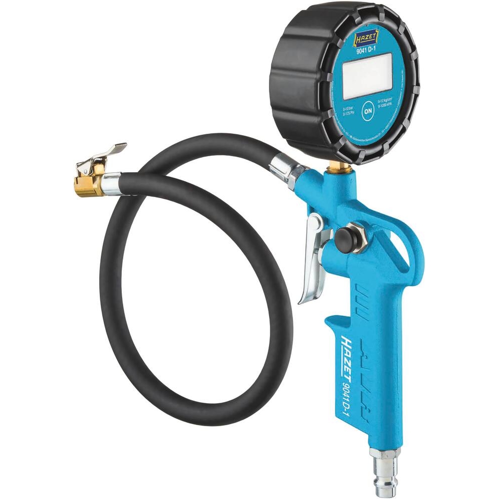 Pistolet de gonflage numérique tuyau 0,4m raccord femelle 1/4