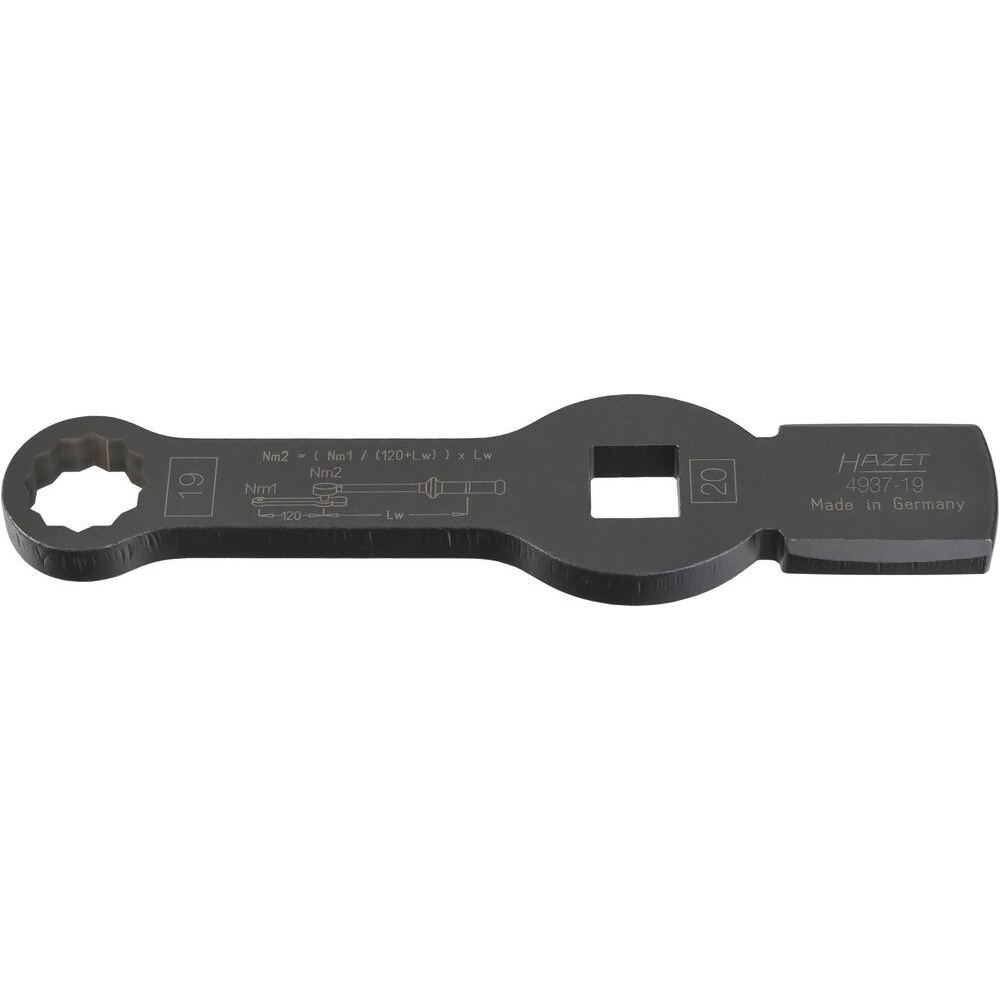 Clé à frapper polygonale 12 pans 19mm HAZET - HZ215645