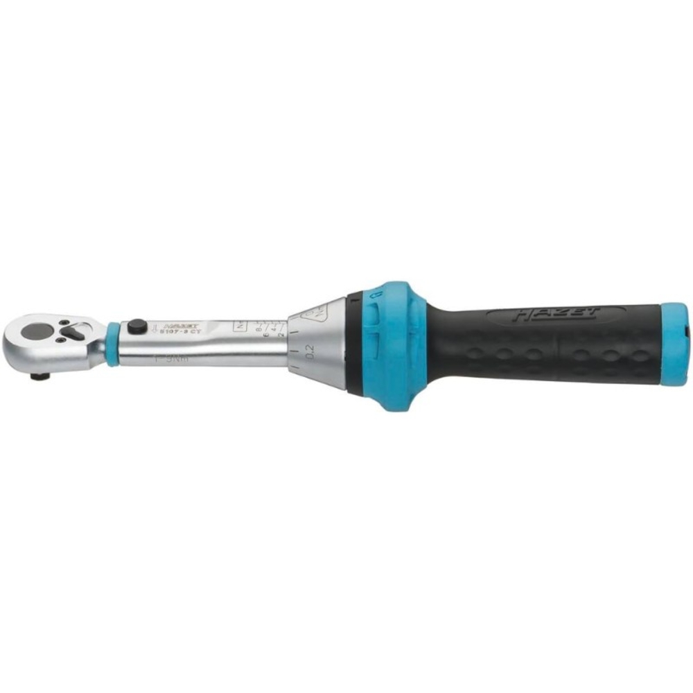 Clé dynamométrique HAZET réversible 1/4
