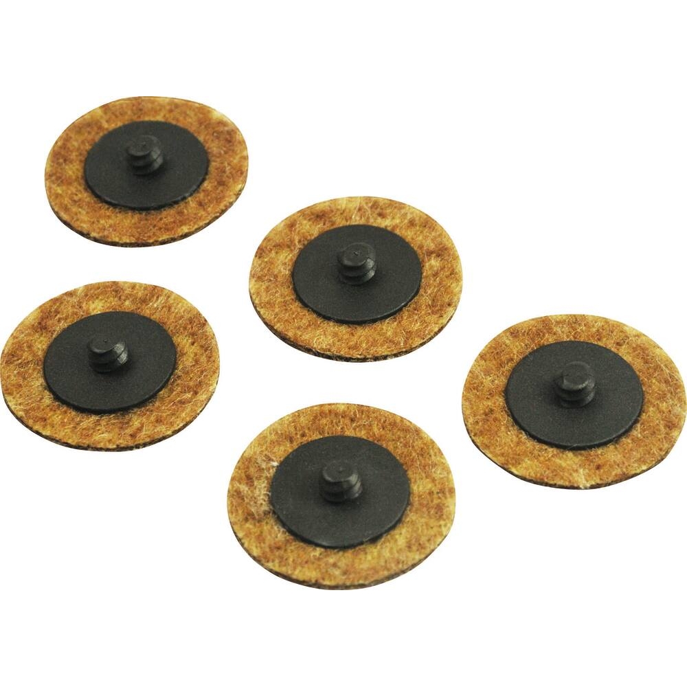 Disque de ponçage 50mm grain 80 - lot de 5 pcs HAZET - HZ228294