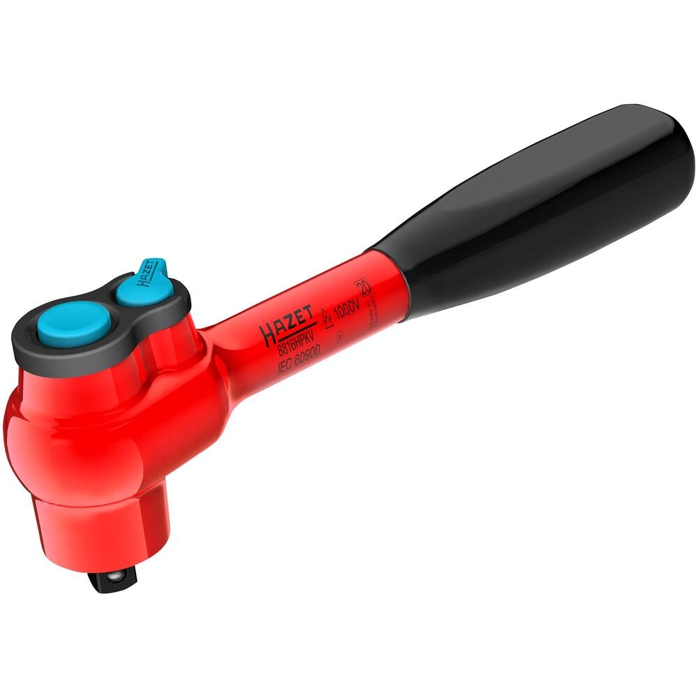 Cliquet réversible avec isolation de protection longueur 208 mm HAZET - HZ239184
