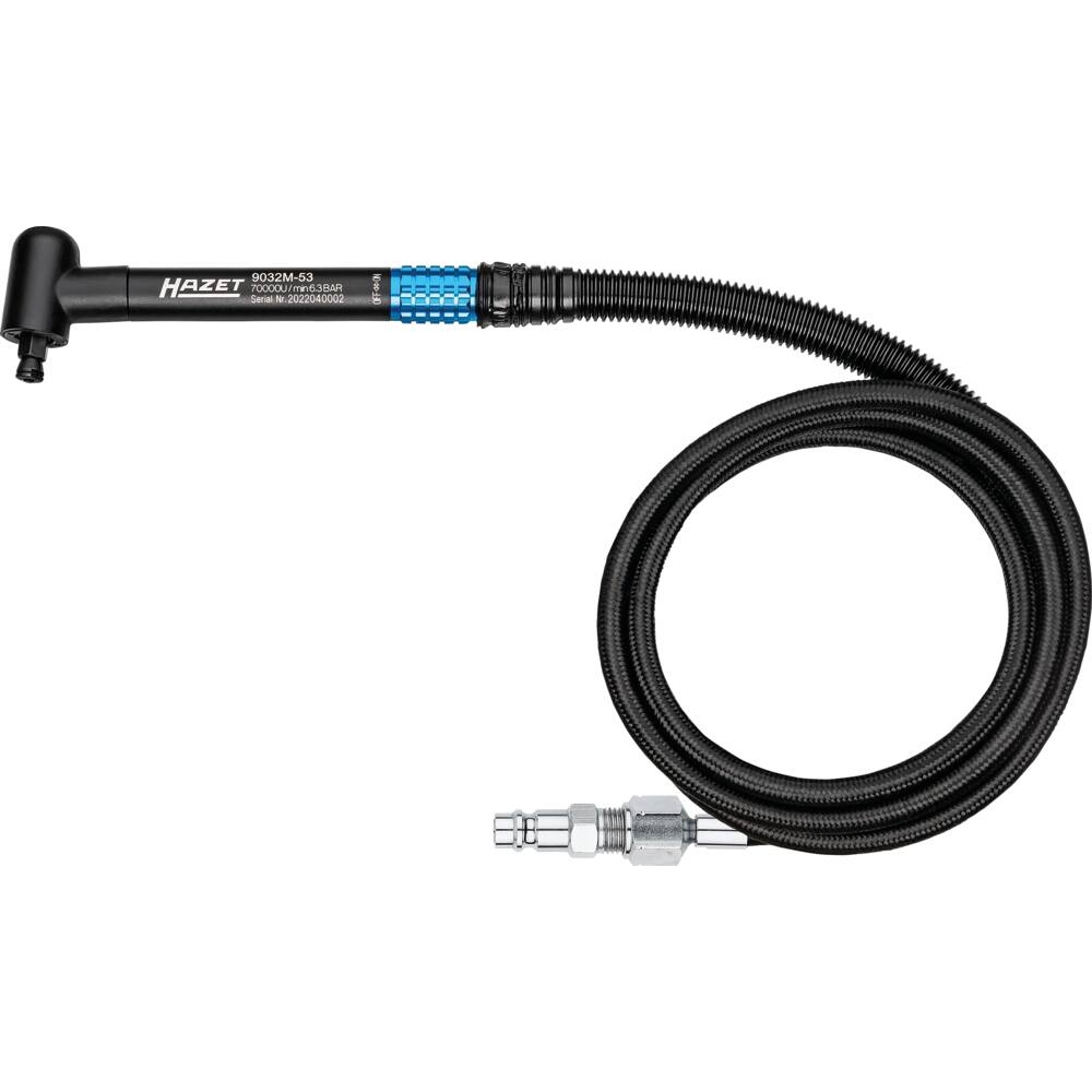 Micro-meuleuse pneumatique coudée longueur 140mm HAZET - HZ246205