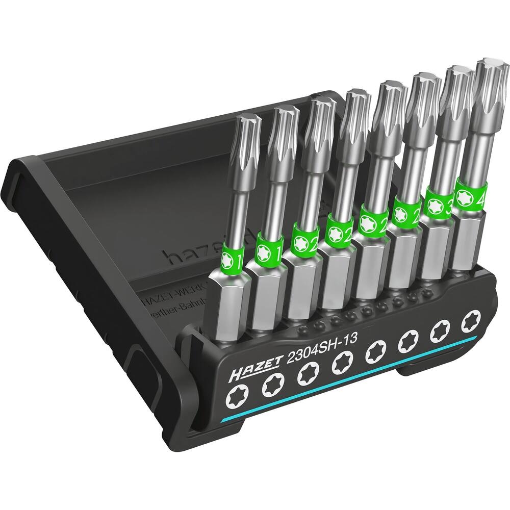 Smartholder avec 8 embouts-Tournevis longs - 8 pièces HAZET - HZ250578