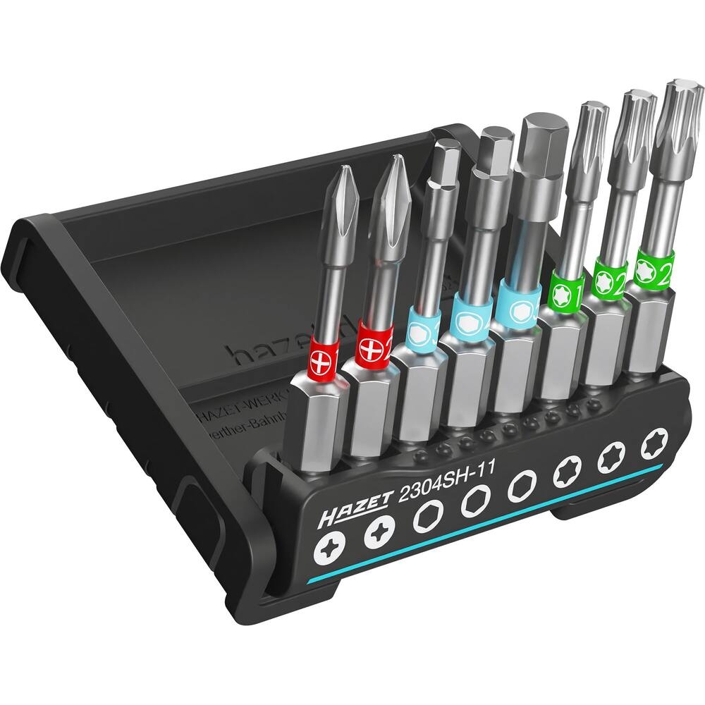 Smartholder avec 8 embouts-Tournevis longs - 8 pièces HAZET - HZ250615