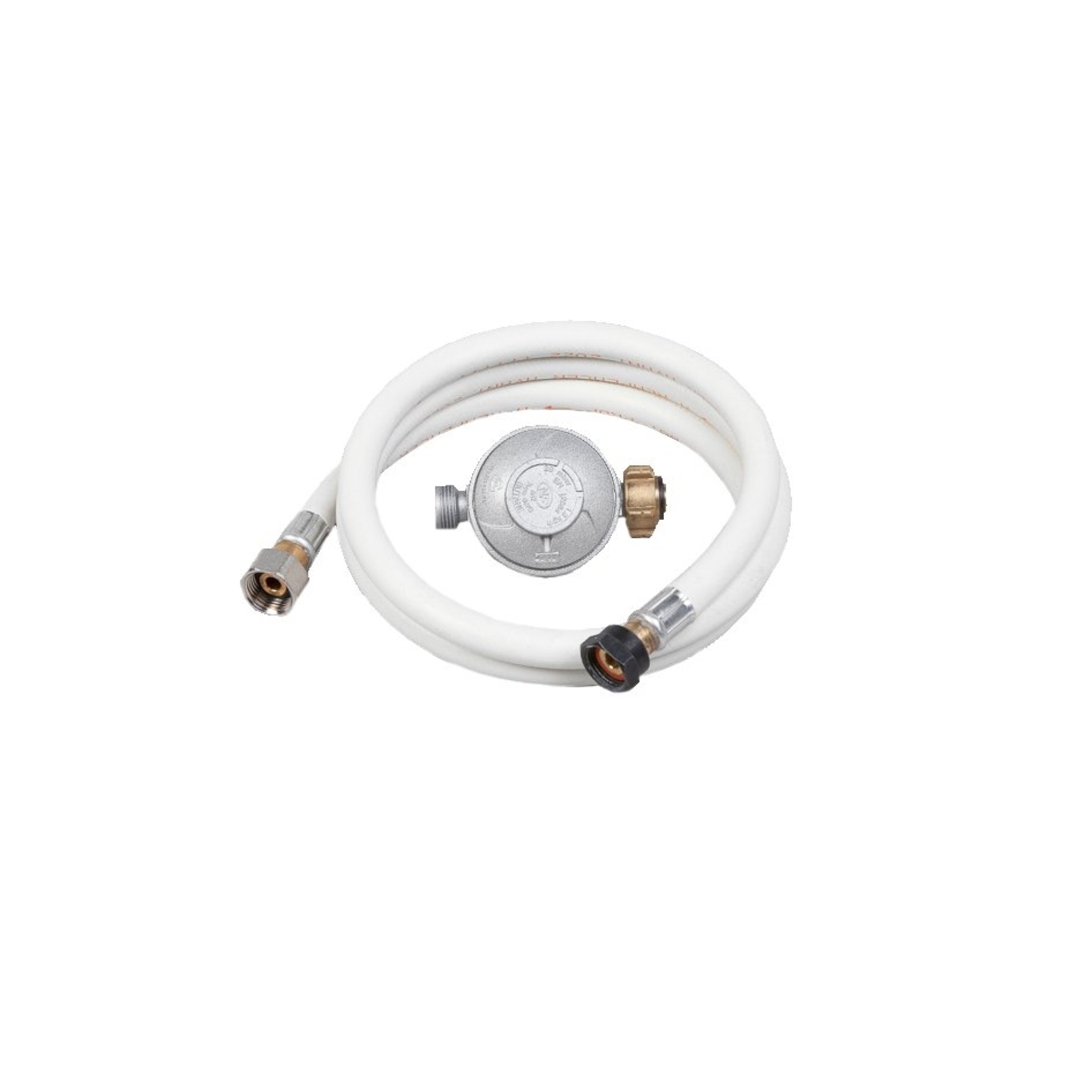 Kit tuyau gaz 1,5m embouts vissés et détendeur butane  KEMPER - KE125255