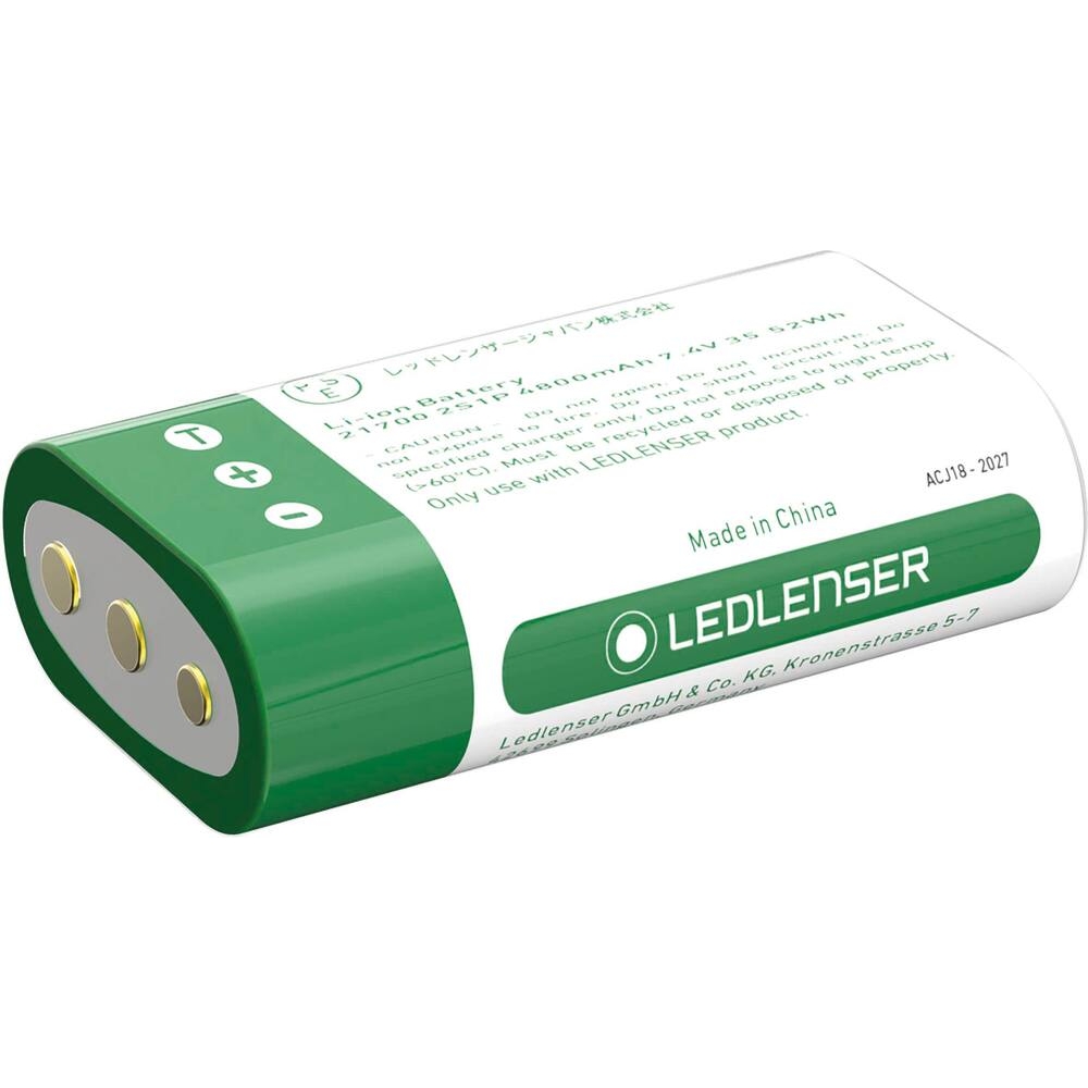 Batterie rechargeable 4,7V pour lampe torche LEDLENSER 2x4800mAh LEDLENSER - LL502310