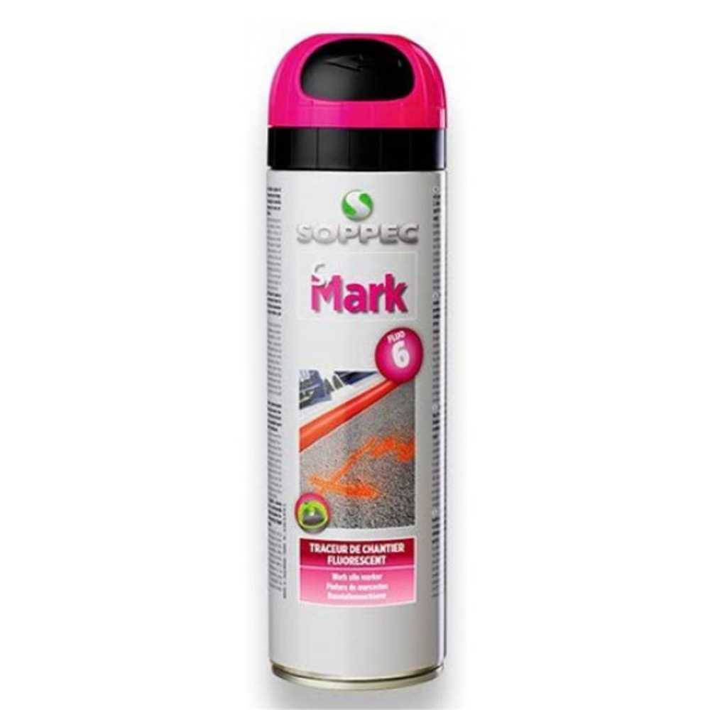 Bombe de peinture - Traceur s-mark SOPPEC fluo violet - 141920o