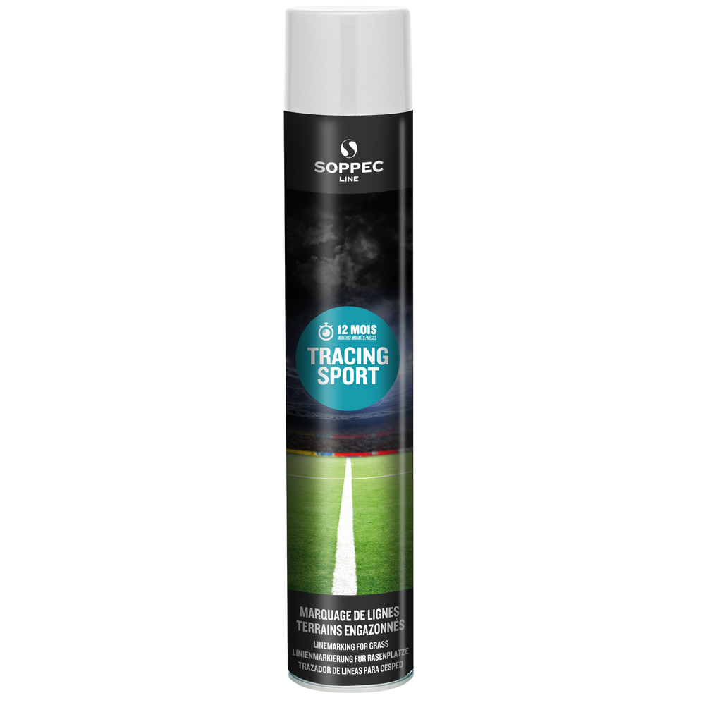 Peinture de traçage blanche pour terrain gazonneux TRACING SPORT SOPPEC-151800SPOO