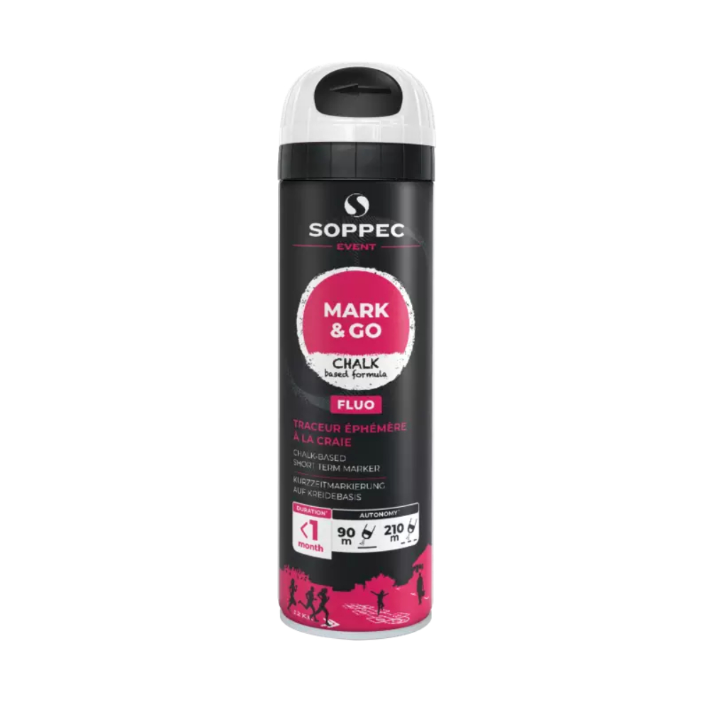 Traceur MARK & GO Éphémère blanc 500 ml SOPPEC - 182000