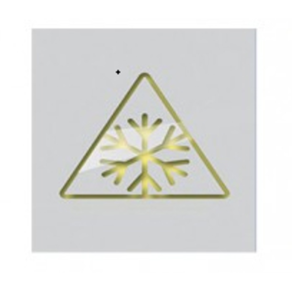 POCHOIR SOPPEC FLOCON DE NEIGE EN PVC 1MM D'ÉPAISSEUR RÉUTILISABLE -451731