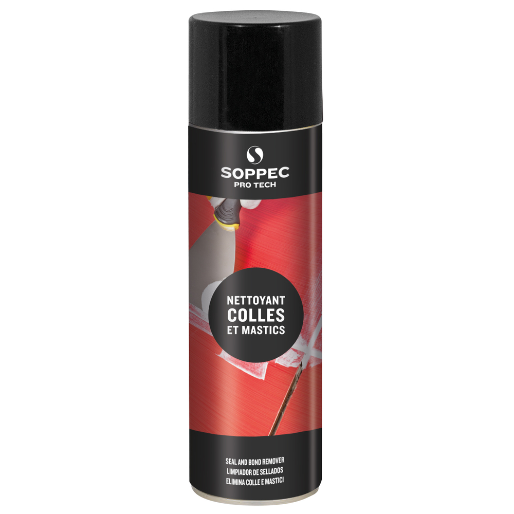 BOMBE AÉROSOLS SOPPEC NETTOYANT COLLES ET MASTICS 500 ML - 900134