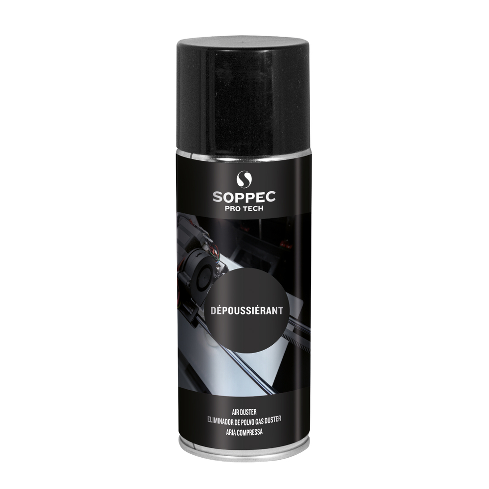 BOMBE AÉROSOLS SOPPEC DÉPOUSSIÈRANT 400ml (200ml NET) - 960133W