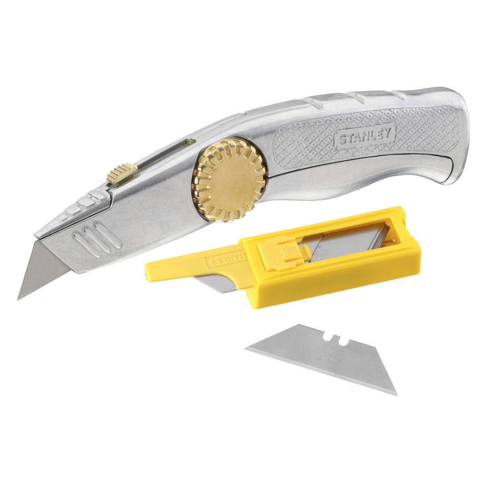 COUTEAU A LAME RETRACTABLE TITAN STANLEY FATMAX PRO - 0-10-819