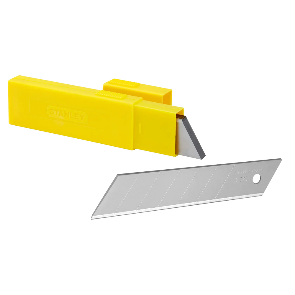 Lames de cutter 25 mm - distributeur de 10 lames - 0-11-325 - STANLEY