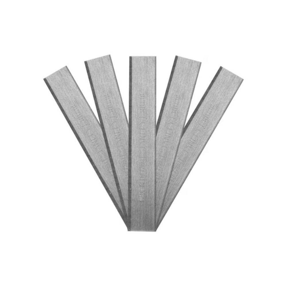 Fers pour rabot RB10 et RB5 - 5 lames droites - 0-12-378 - STANLEY