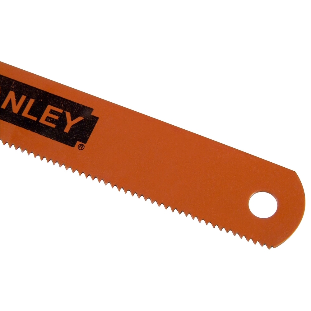Lames de scie à métaux - 2 lames rubis HSS molybdène 10 dents - 0-15-906 - STANLEY