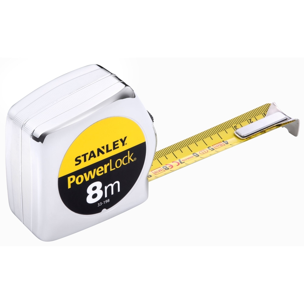 Mesure 8 m x 25 mm Powerlock Classic ABS - 0-33-198 - STANLEY