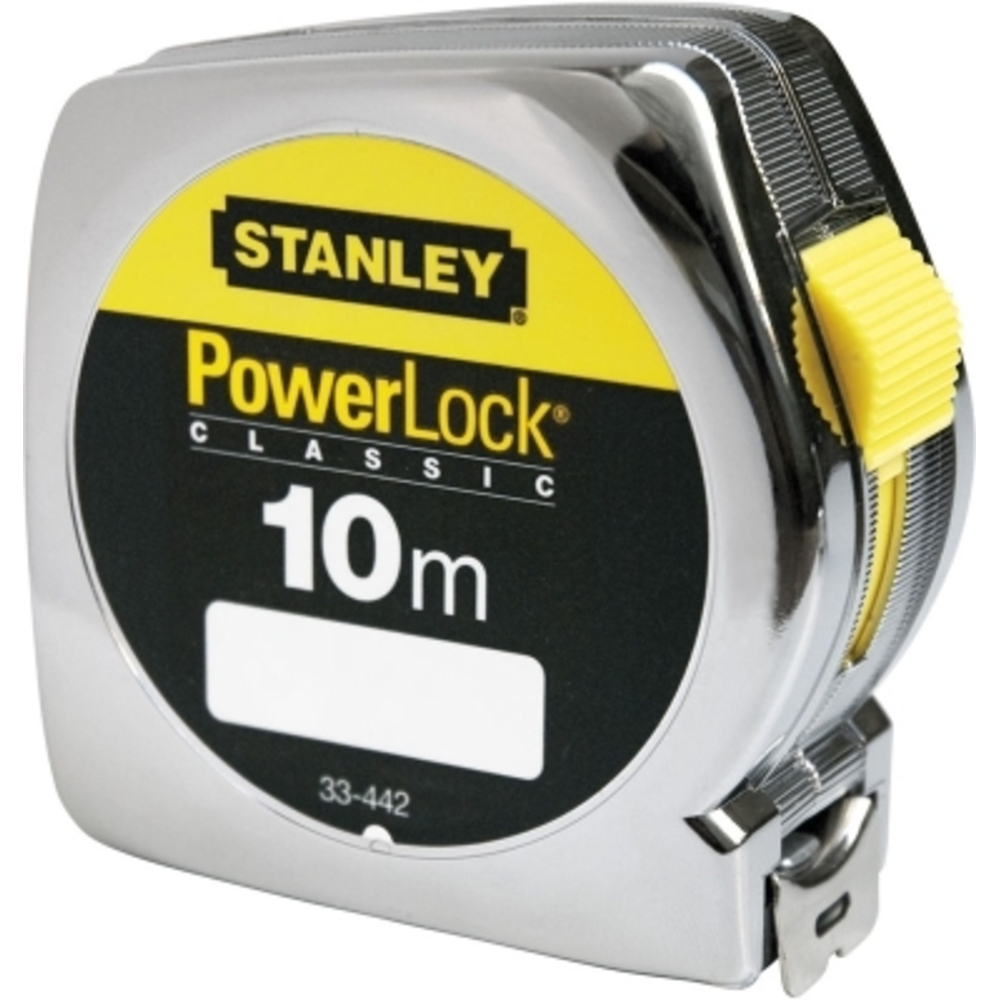 MÈTRE RUBAN STANLEY POWERLOCK ABS 25MM X 10M - 033442