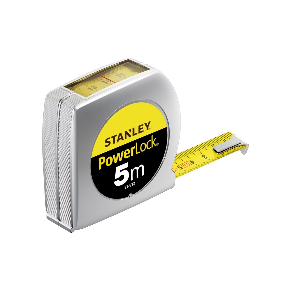 Mesure 5 m x 19 mm Powerlock lecture directe - 0-33-932 - STANLEY