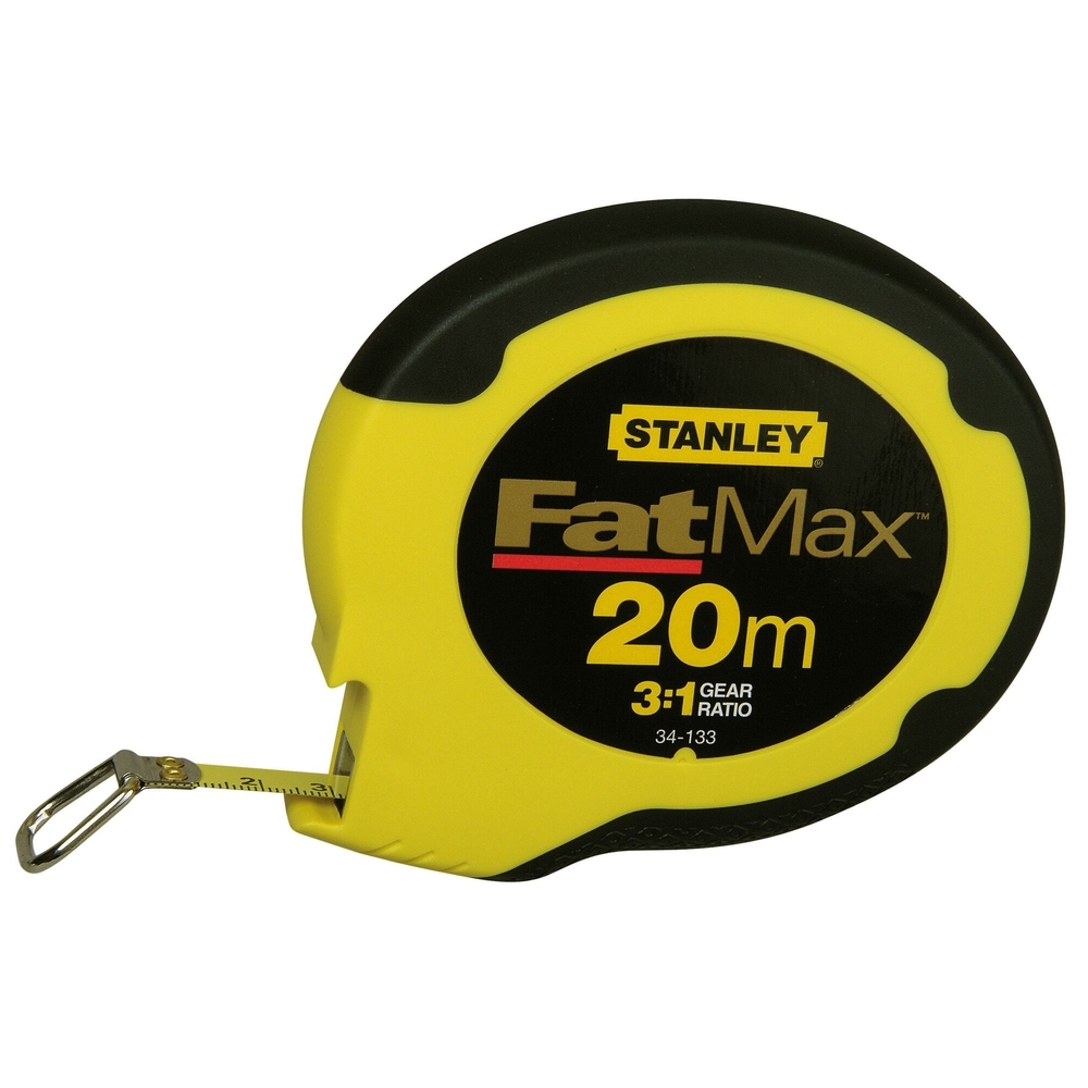 Mesure longue 20 x 10 mm ruban acier inoxydable - Fatmax - 0-34-133 - STANLEY FATMAX