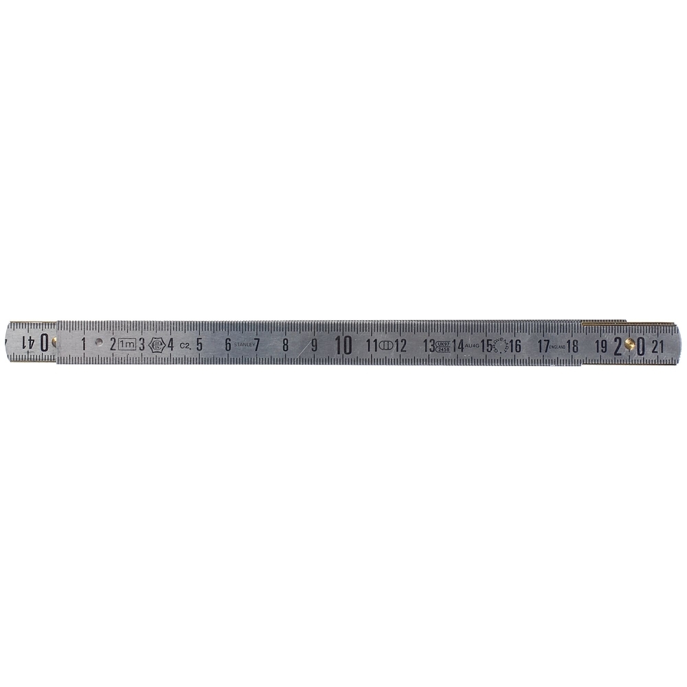 Mesure pliante 1 m x 15 mm Gravemat duralumin - 0-35-304 - STANLEY