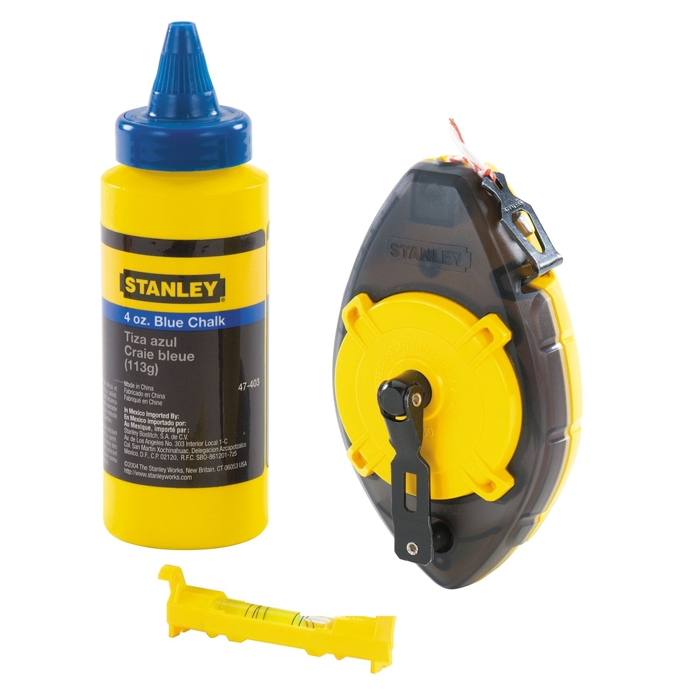 Kit cordeau traceur 30 m Powerwinder - 0-47-465 - STANLEY