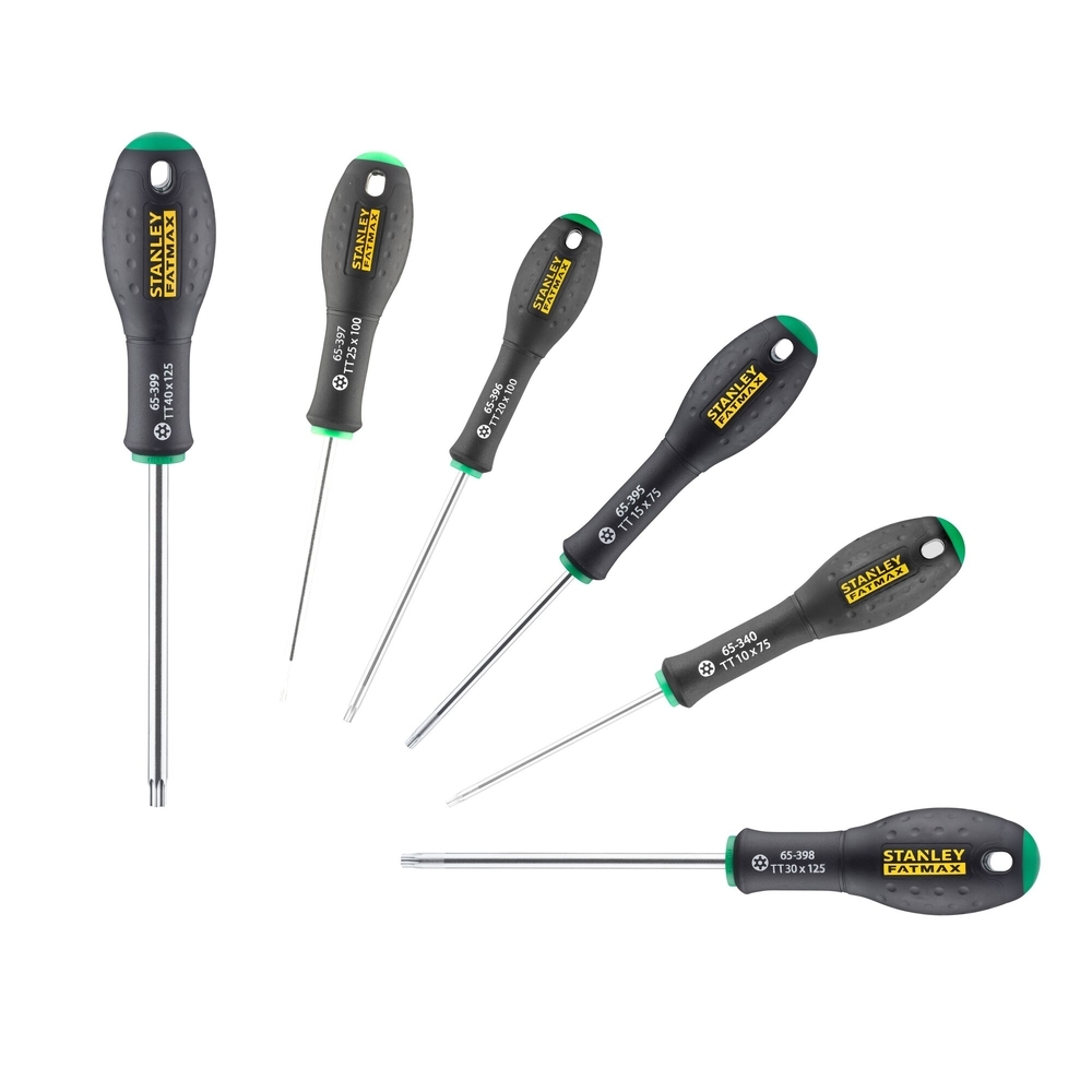 Tournevis Tamper Torx - jeu de 6 pièces - Fatmax - 0-65-099 - STANLEY FATMAX