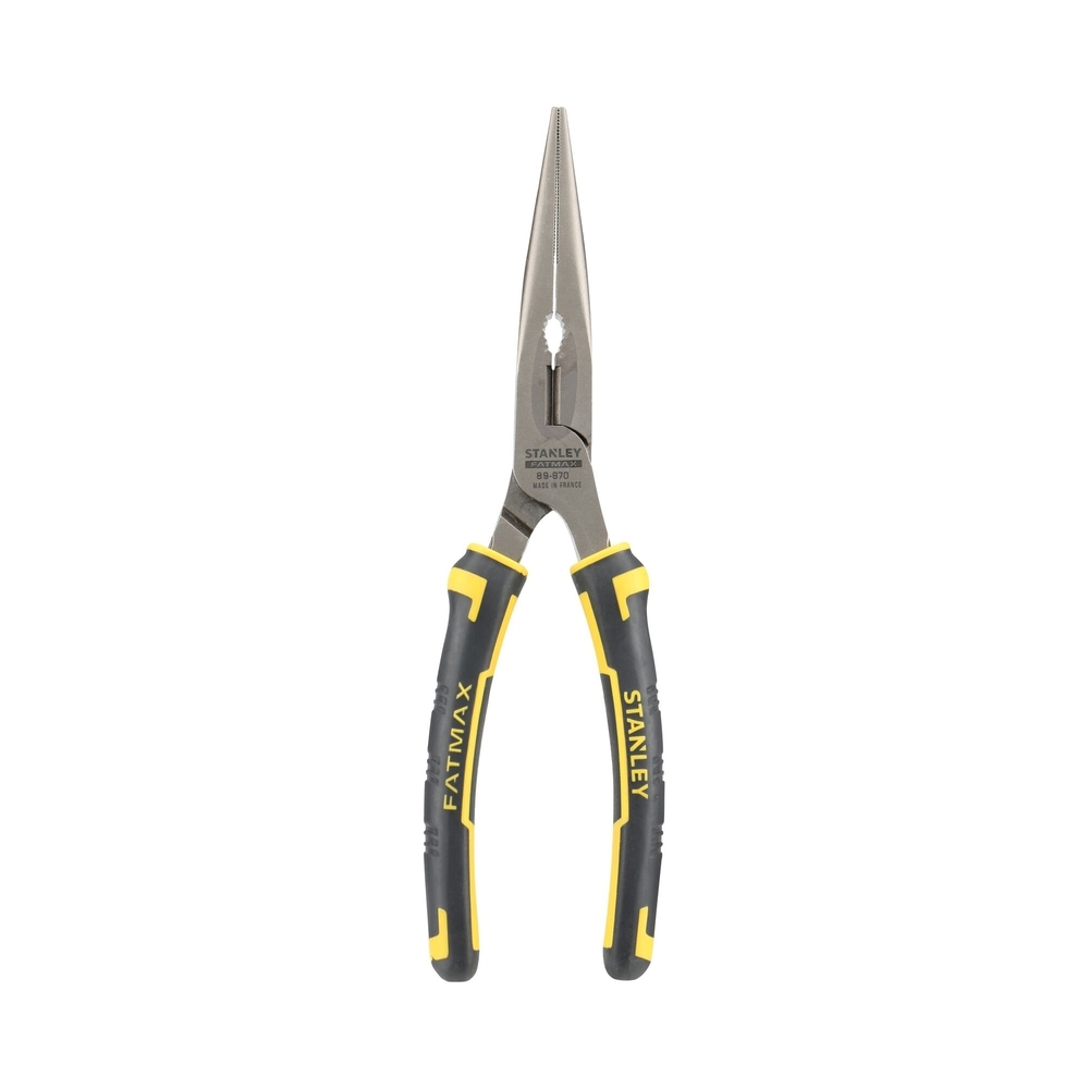 Pince à becs 1/2 ronds longs 200 mm - Fatmax - 0-89-870 - STANLEY FATMAX