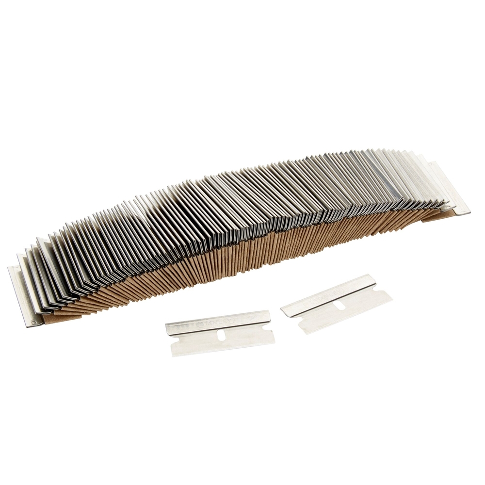 Lames de gratte-vitres métal - boite 100 lames - 1-11-515 - STANLEY