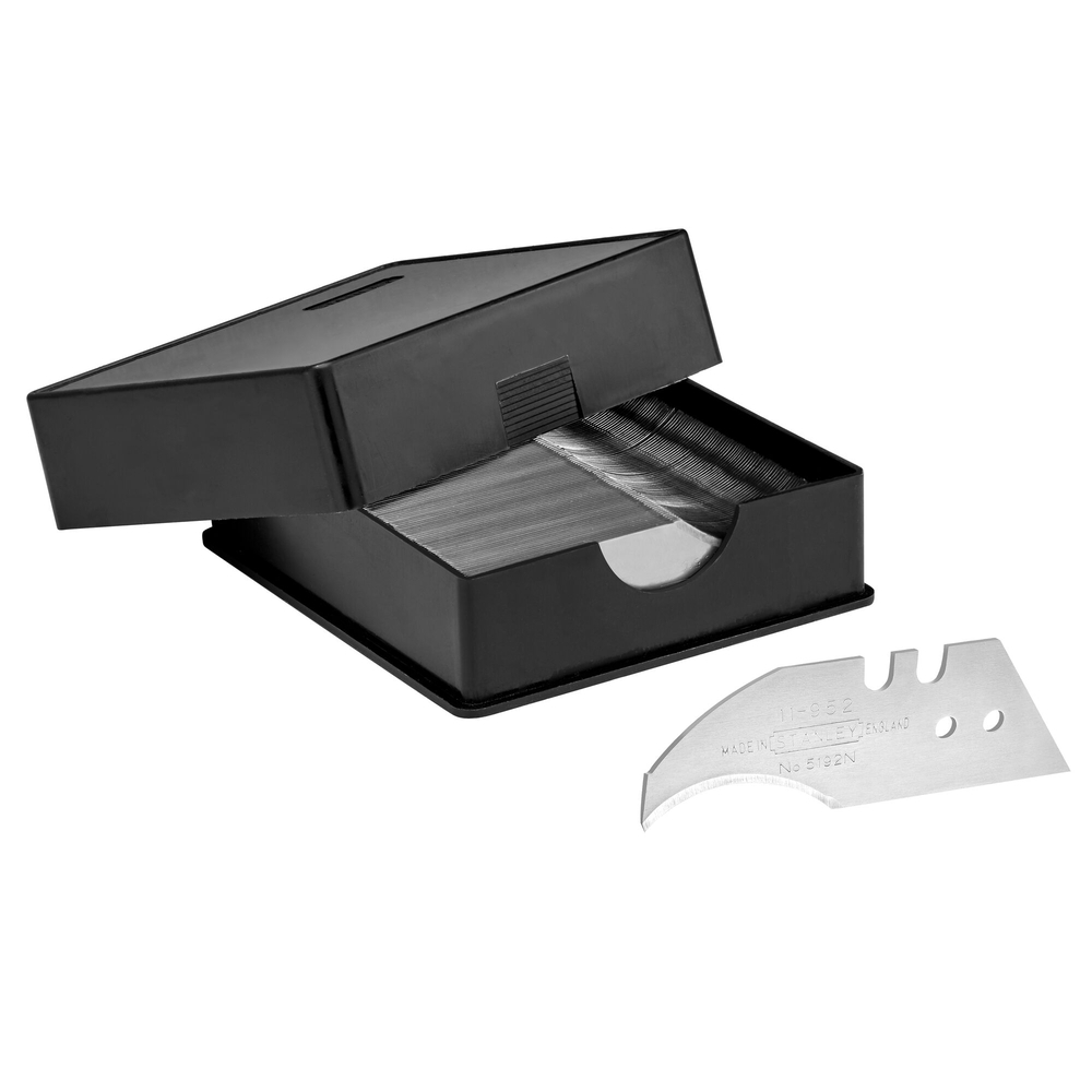 Lame de couteau concave 5192 - boite 100 lames - 1-11-952 - STANLEY