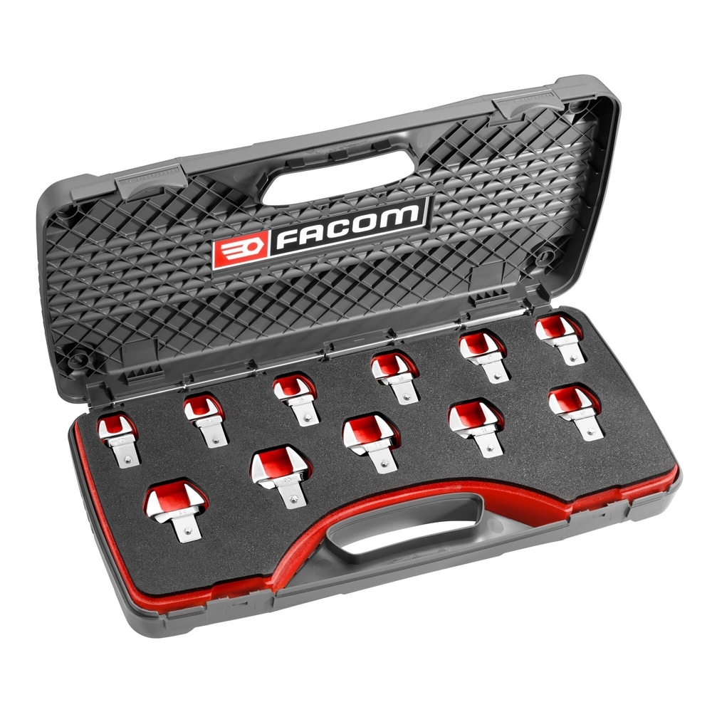 Coffret d'embouts à fourche métriques 14 x 18 mm 11 pièces - FACOM - 11.J11
