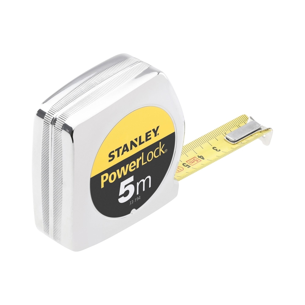 Mesure 5 m x 19 mm Powerlock Classic ABS - 1-33-194 - STANLEY