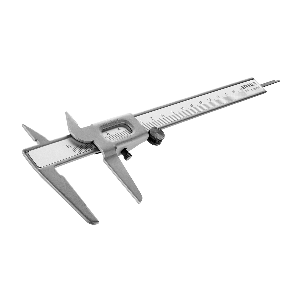 Pied à coulisse type universel 1/10 avec molette 150 mm - 1-35-603 - STANLEY