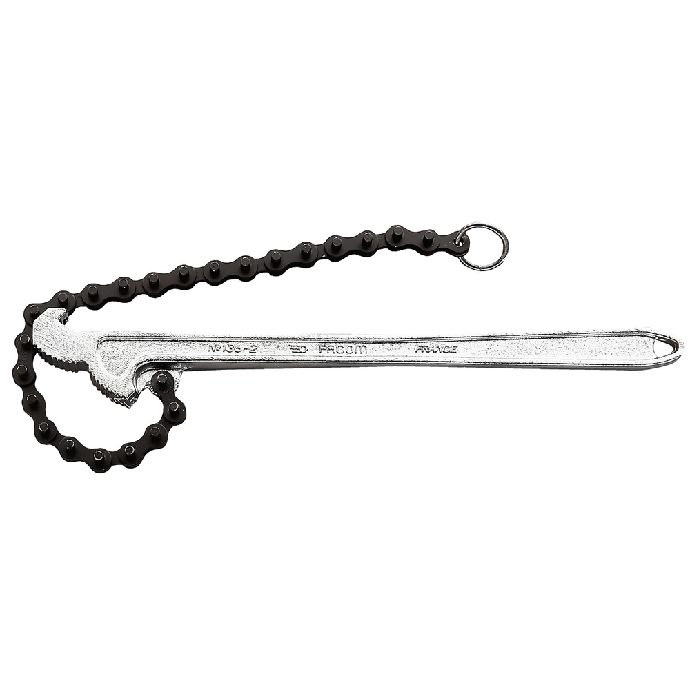Clé à chaîne modèle double effet 60-114 mm - FACOM - 136A.2