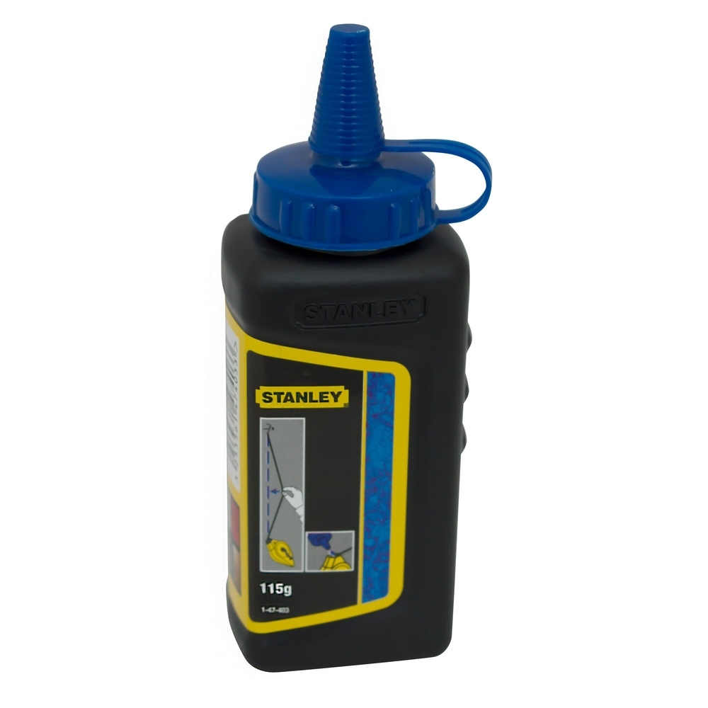Poudre à tracer bleu - biberon 115 g - 1-47-403 - STANLEY