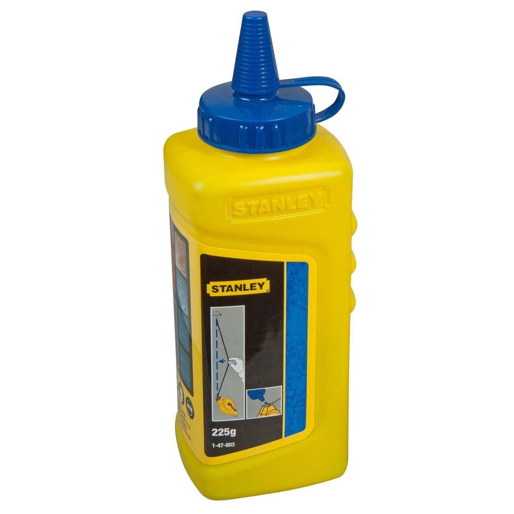 Poudre à tracer bleu - biberon 225 g - 1-47-803 - STANLEY