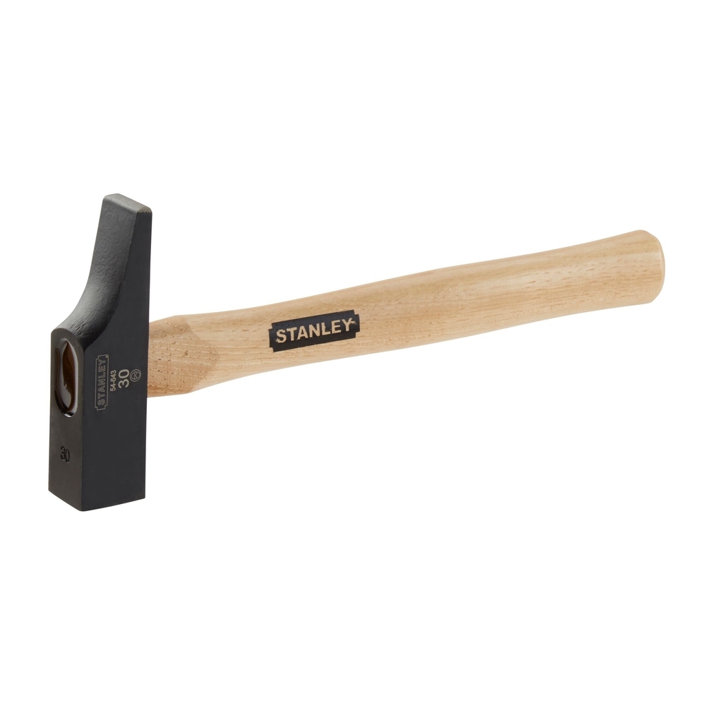 Marteau de menuisier manche bois 500 g - 30 mm - 1-54-643 - STANLEY